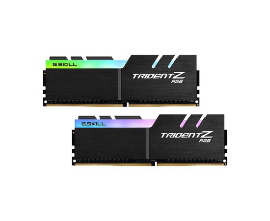 Модуль пам'яті для комп'ютера DDR4 16GB (2x8GB) 4400 MHz Trident Z RGB G.Skill (F4-4400C18D-16GTZRC)
