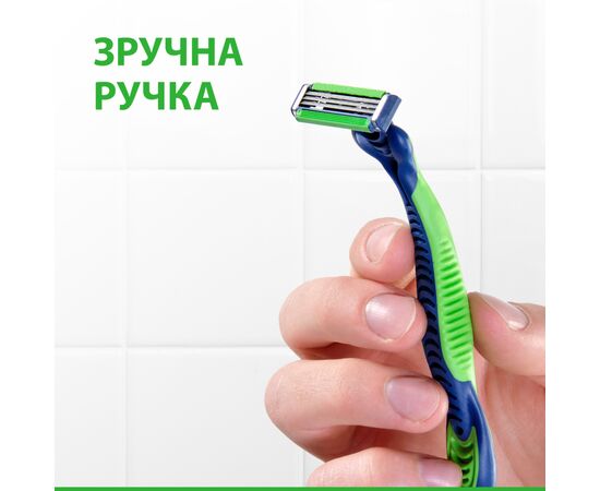Бритва Gillette Blue 3 Plus Sensitive 6 шт. (7702018490134), изображение 7 Бритва Gillette Blue 3 Plus Sensitive 6 шт. (7702018490134), изображение 7