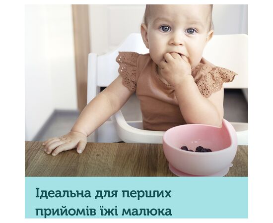 Тарілка дитяча Canpol babies силіконова на присосці - рожева (51/400_pin), зображення 3 Тарілка дитяча Canpol babies силіконова на присосці - рожева (51/400_pin), зображення 3