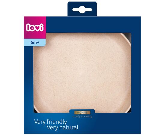 Тарелка детская Lovi Granola Бежевые 2 шт (21/530_bei), изображение 2 Тарелка детская Lovi Granola Бежевые 2 шт (21/530_bei), изображение 2