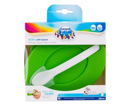 Тарелка детская Canpol babies 350 мл Салатова (31/406_gre), изображение 7 Тарелка детская Canpol babies 350 мл Салатова (31/406_gre), изображение 7