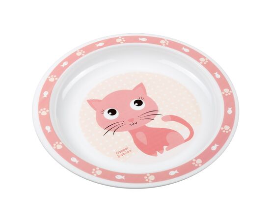Набір дитячого посуду Canpol babies Cute Animals Котик Рожевий 5 предметів (4/401_pin), зображення 5 Набір дитячого посуду Canpol babies Cute Animals Котик Рожевий 5 предметів (4/401_pin), зображення 5