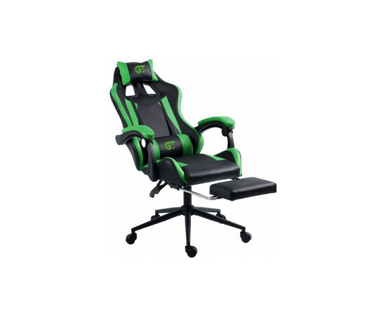 Крісло ігрове GT Racer X-2323 Black/Green, зображення 4 Крісло ігрове GT Racer X-2323 Black/Green, зображення 4