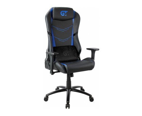 Кресло игровое GT Racer X-5660 Black/Blue, изображение 2 Кресло игровое GT Racer X-5660 Black/Blue, изображение 2