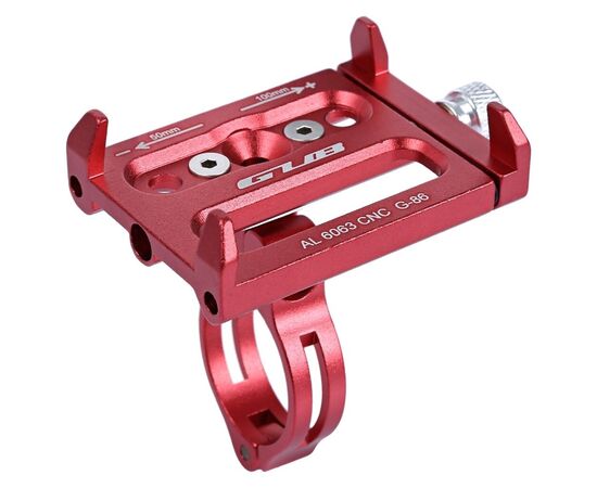 Держатель для смартфонов Velotrade 3,5-6,2" AL GUB G-86 Red (HFS-009)