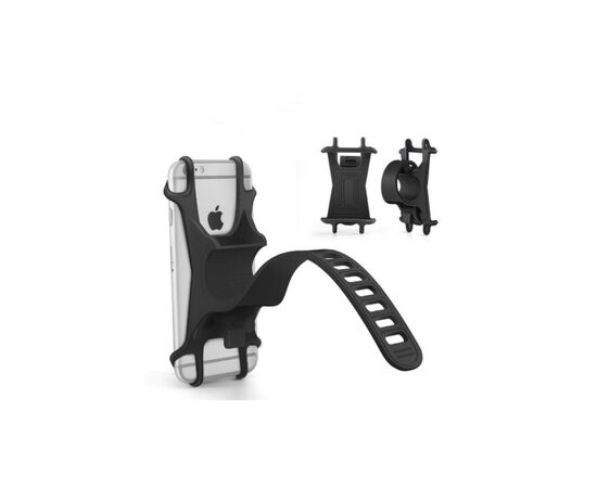 Держатель для смартфонов Velotrade BC-B711 4"-5,5" Black (HFS-003), изображение 2 Держатель для смартфонов Velotrade BC-B711 4"-5,5" Black (HFS-003), изображение 2