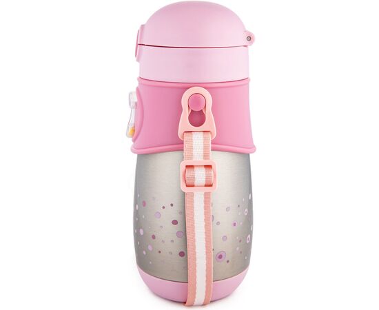 Поильник-непроливайка Canpol babies Термо-бидончик с силиконовой трубочкой 300 мл (74/054_pin), изображение 2 Поильник-непроливайка Canpol babies Термо-бидончик с силиконовой трубочкой 300 мл (74/054_pin), изображение 2