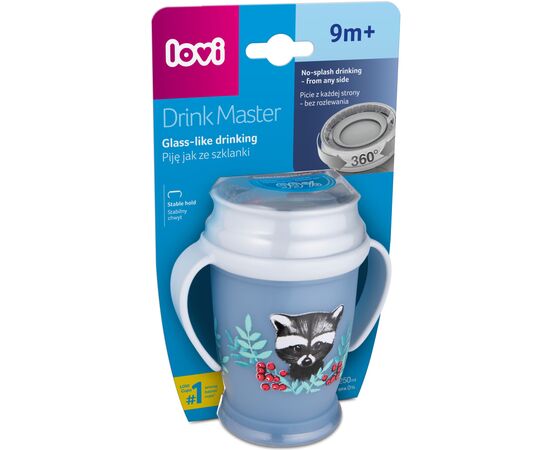 Поїльник-непроливайка Lovi 360 Drink Master Wild Soul Boy 250 мл (1/605new), зображення 2 Поїльник-непроливайка Lovi 360 Drink Master Wild Soul Boy 250 мл (1/605new), зображення 2