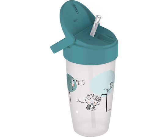 Поїльник-непроливайка Lovi Lovely Boy із силіконовою трубочкою 350 мл (35/355boy), зображення 2 Поїльник-непроливайка Lovi Lovely Boy із силіконовою трубочкою 350 мл (35/355boy), зображення 2