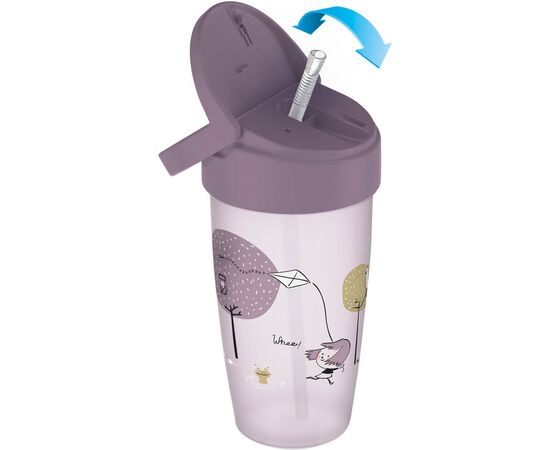 Поїльник-непроливайка Lovi Lovely Boy із силіконовою трубочкою 350 мл (35/355girl), зображення 2 Поїльник-непроливайка Lovi Lovely Boy із силіконовою трубочкою 350 мл (35/355girl), зображення 2
