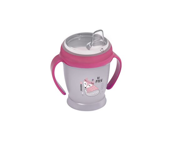 Поильник-непроливайка Lovi 360 Mini Indian Summer Girl Розовый 210 мл (35/345girl)