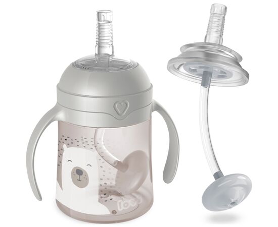 Поильник-непроливайка Lovi Buddy Bear с трубочкой и утяжелителем 150 мл (35/360), изображение 3 Поильник-непроливайка Lovi Buddy Bear с трубочкой и утяжелителем 150 мл (35/360), изображение 3