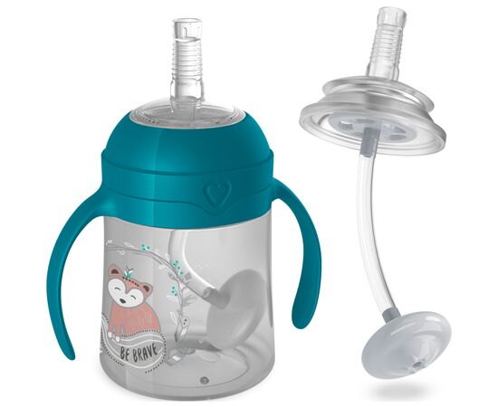 Поїльник-непроливайка Lovi Indian Summer з трубочкою та обтяжувачем 150 мл (35/362), зображення 3 Поїльник-непроливайка Lovi Indian Summer з трубочкою та обтяжувачем 150 мл (35/362), зображення 3