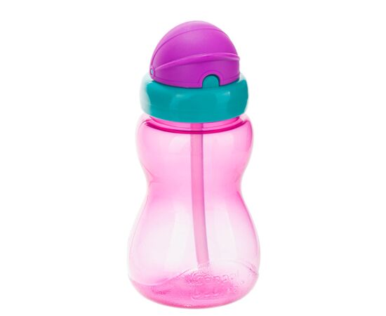 Поїльник-непроливайка Canpol babies з трубкою 270 мл Рожевий (56/109_pin), зображення 2 Поїльник-непроливайка Canpol babies з трубкою 270 мл Рожевий (56/109_pin), зображення 2