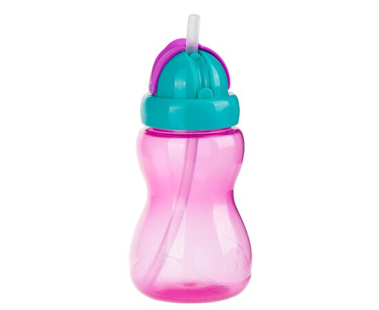 Поїльник-непроливайка Canpol babies з трубкою 270 мл Рожевий (56/109_pin), зображення 3 Поїльник-непроливайка Canpol babies з трубкою 270 мл Рожевий (56/109_pin), зображення 3