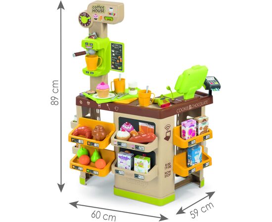 Игровой набор Smoby Интерактивная кофейня (350232), изображение 4 Игровой набор Smoby Интерактивная кофейня (350232), изображение 4