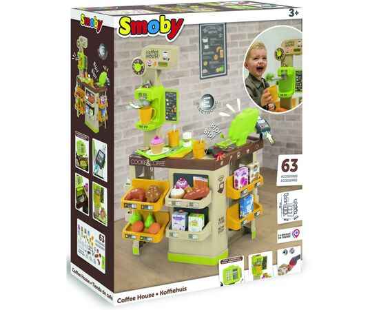 Игровой набор Smoby Интерактивная кофейня (350232), изображение 7 Игровой набор Smoby Интерактивная кофейня (350232), изображение 7