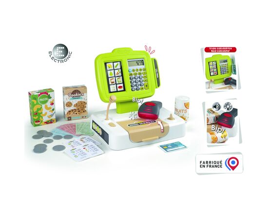 Игровой набор Smoby Электронная касса со сканером (350113), изображение 2