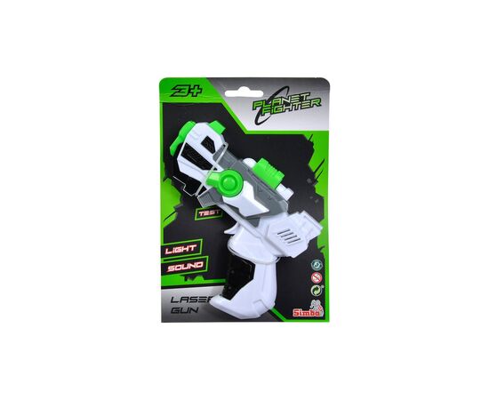 Игрушечное оружие Simba Лазерный бластер Световое оружие со звуковыми и световыми эффектами (8042446), изображение 3 Игрушечное оружие Simba Лазерный бластер Световое оружие со звуковыми и световыми эффектами (8042446), изображение 3