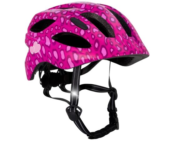 Шлем Velotrade Crazy Safety "Пурпурове Серце" (HEAD-071)