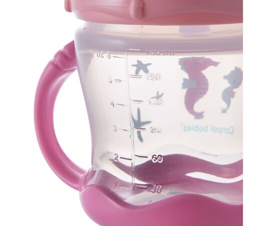 Поильник-непроливайка Canpol babies Sweet fun 180 мл (57/300_pin), изображение 4 Поильник-непроливайка Canpol babies Sweet fun 180 мл (57/300_pin), изображение 4