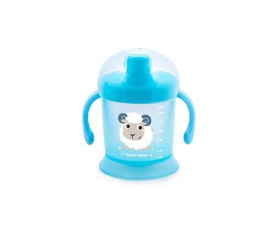 Поильник-непроливайка Canpol babies Bunny&Company 200 мл Голубая (31/300)