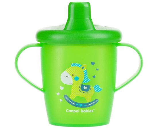 Поильник-непроливайка Canpol babies Toys 250 мл Зеленая (31/200_gre), изображение 4 Поильник-непроливайка Canpol babies Toys 250 мл Зеленая (31/200_gre), изображение 4