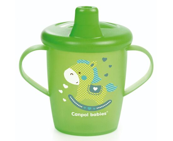 Поїльник-непроливайка Canpol babies Toys 250 мл Зелена (31/200_gre)