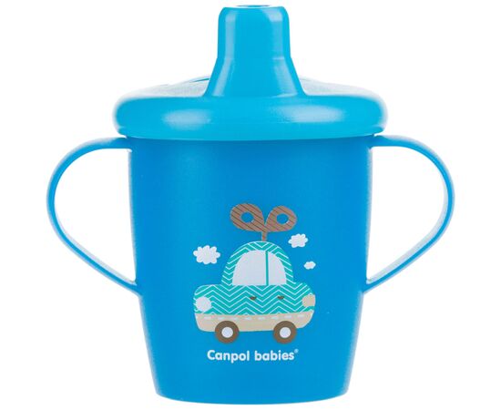 Поїльник-непроливайка Canpol babies Toys 250 мл Блакитна (31/200_blu)