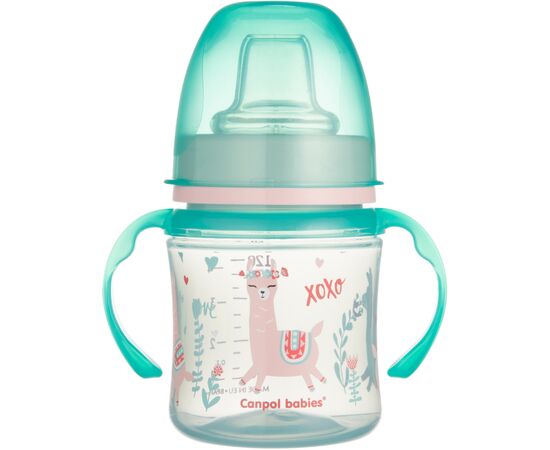 Поильник-непроливайка Canpol babies EasyStart 120 мл - Sweet Fun зелена (35/207_gre)