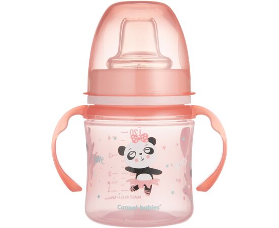 Поїльник-непроливайка Canpol babies EasyStart 120 мл - Sweet Fun рожева (35/207_pin)
