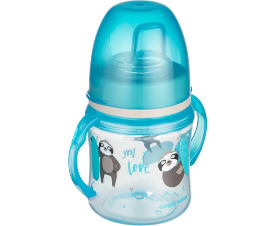 Поильник-непроливайка Canpol babies EasyStart 120 мл - Sweet Fun синя (35/207_blu), изображение 2 Поильник-непроливайка Canpol babies EasyStart 120 мл - Sweet Fun синя (35/207_blu), изображение 2