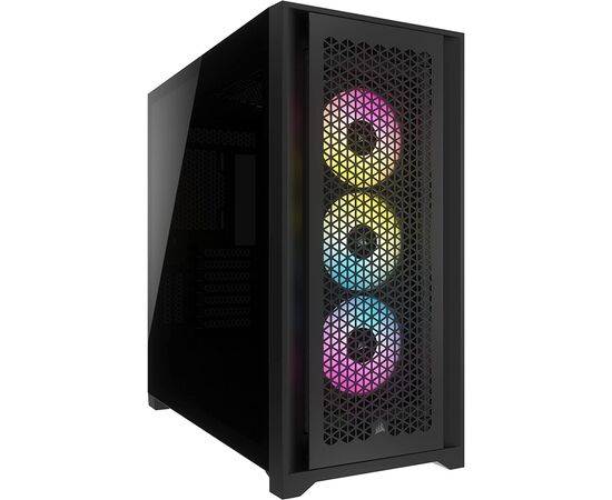 Корпус Corsair iCUE 5000D RGB AirFlow Tempered Glass Black (CC-9011242-WW)
