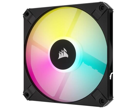 Кулер для корпуса Corsair iCUE AF120 RGB Slim Black Dual Fan Kit (CO-9050162-WW), изображение 7 Кулер для корпуса Corsair iCUE AF120 RGB Slim Black Dual Fan Kit (CO-9050162-WW), изображение 7