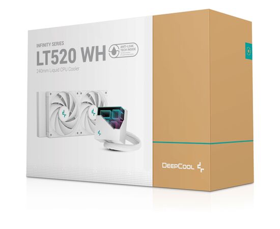 Система водного охлаждения Deepcool LT520 WH (R-LT520-WHAMNF-G-1), изображение 6 Система водного охлаждения Deepcool LT520 WH (R-LT520-WHAMNF-G-1), изображение 6