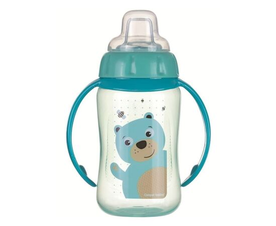 Поильник-непроливайка Canpol babies Cute Animals Мышка с мягким носиком и ручками 320 мл (56/512_tur)