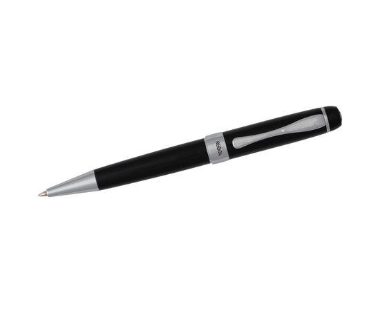 Ручка шариковая Regal Синяя 0.7 мм Черный корпус в подарочном футляре (R69200.L.B), изображение 2 Ручка шариковая Regal Синяя 0.7 мм Черный корпус в подарочном футляре (R69200.L.B), изображение 2