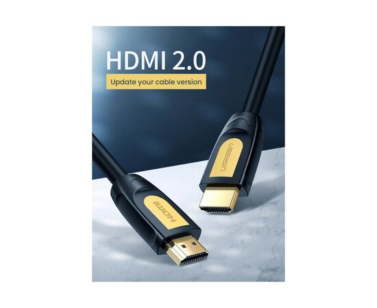 Кабель мультимедийный HDMI to HDMI 5.0m V1.4 HD101 Ugreen (10167), изображение 3