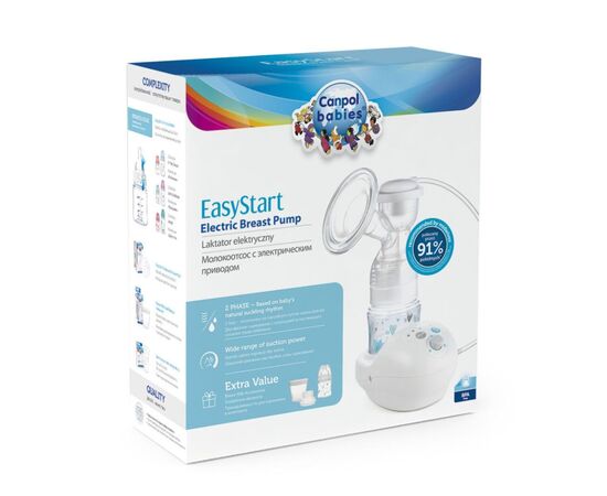 Молокоотсос Canpol Электрический EasyStart (12/201), изображение 3