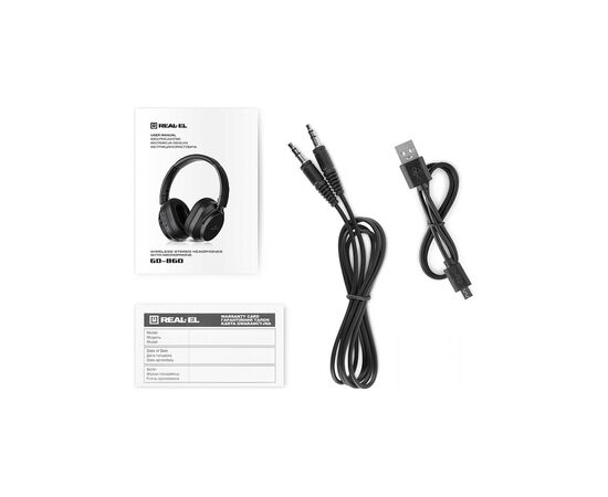 Наушники REAL-EL GD-860 Black, изображение 8