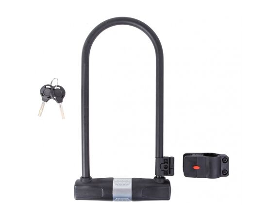 Замок велосипедный Velotrade U-Lock PY 6001 115mm x 265mm Black (LCK-061)