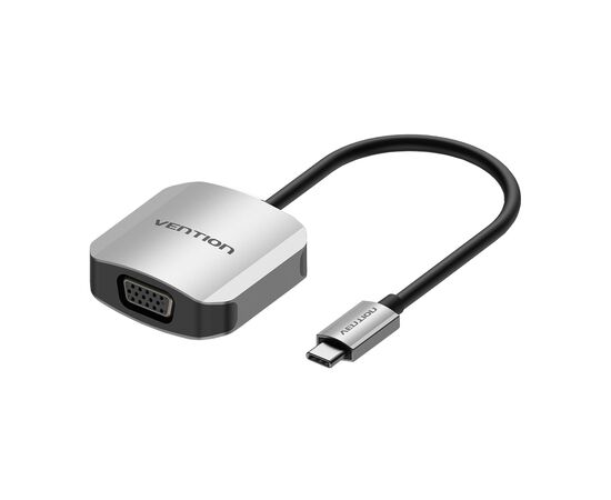 Переходник USB3.1 Type-C to VGA (F) 0.15m 1080p 60Hz Vention (TDFHB)