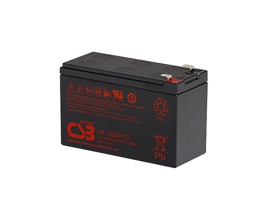 Батарея к ИБП CSB HR1232W, 12V 9Ah (HR1232W)