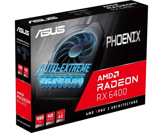 Відеокарта Radeon RX 6400 4Gb ASUS (PH-RX6400-4G), зображення 8