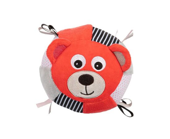 Погремушка Canpol мячик с колокольчиком BEARS коралловый (68/074_cor), изображение 2 Погремушка Canpol мячик с колокольчиком BEARS коралловый (68/074_cor), изображение 2