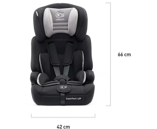 Автокресло Kinderkraft Comfort Up Gray (KKCMFRTUPGRY00) (5902021219605), изображение 8 Автокресло Kinderkraft Comfort Up Gray (KKCMFRTUPGRY00) (5902021219605), изображение 8