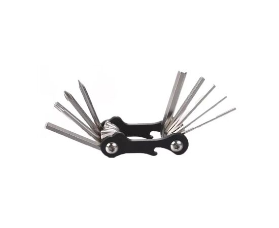 Ключ велосипедный Ken Tech KL-9834A Black 10 Functions (FBT-008)