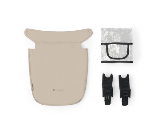 Коляска Kinderkraft 3 в 1 Newly Sand Beige (KSNEWL00BEG3000) (5902533921867), изображение 9 Коляска Kinderkraft 3 в 1 Newly Sand Beige (KSNEWL00BEG3000) (5902533921867), изображение 9
