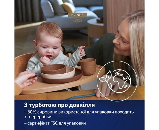 Набор детской посуды Lovi Granola з кружкою (21/532_bei), изображение 7 Набор детской посуды Lovi Granola з кружкою (21/532_bei), изображение 7