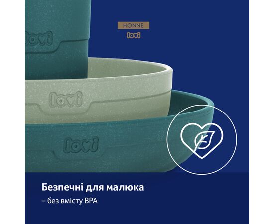 Набор детской посуды Lovi Pistachio з кружкою (21/532_gre), изображение 4 Набор детской посуды Lovi Pistachio з кружкою (21/532_gre), изображение 4